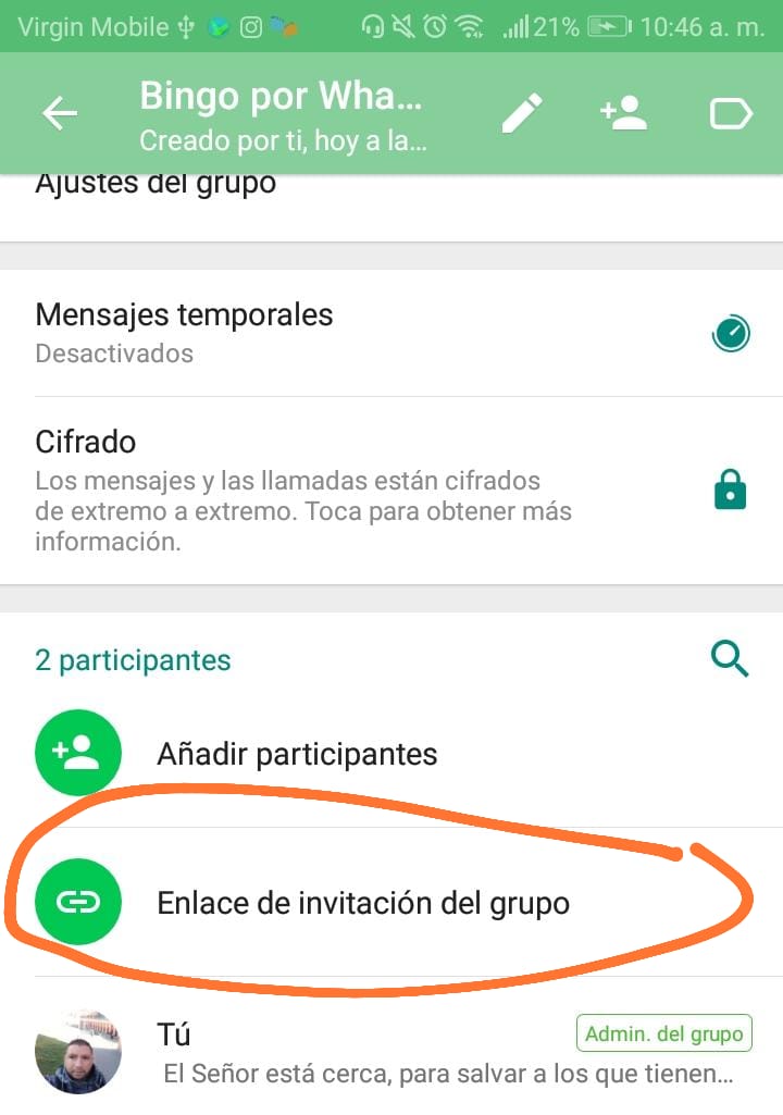 Cómo jugar bingo por Whatsapp Gratis
